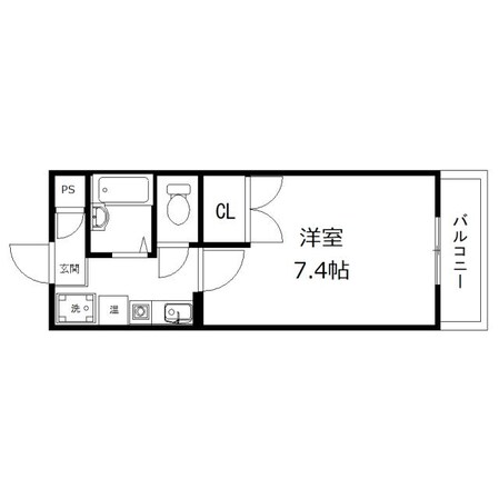 ハッピーリブ1の物件間取画像